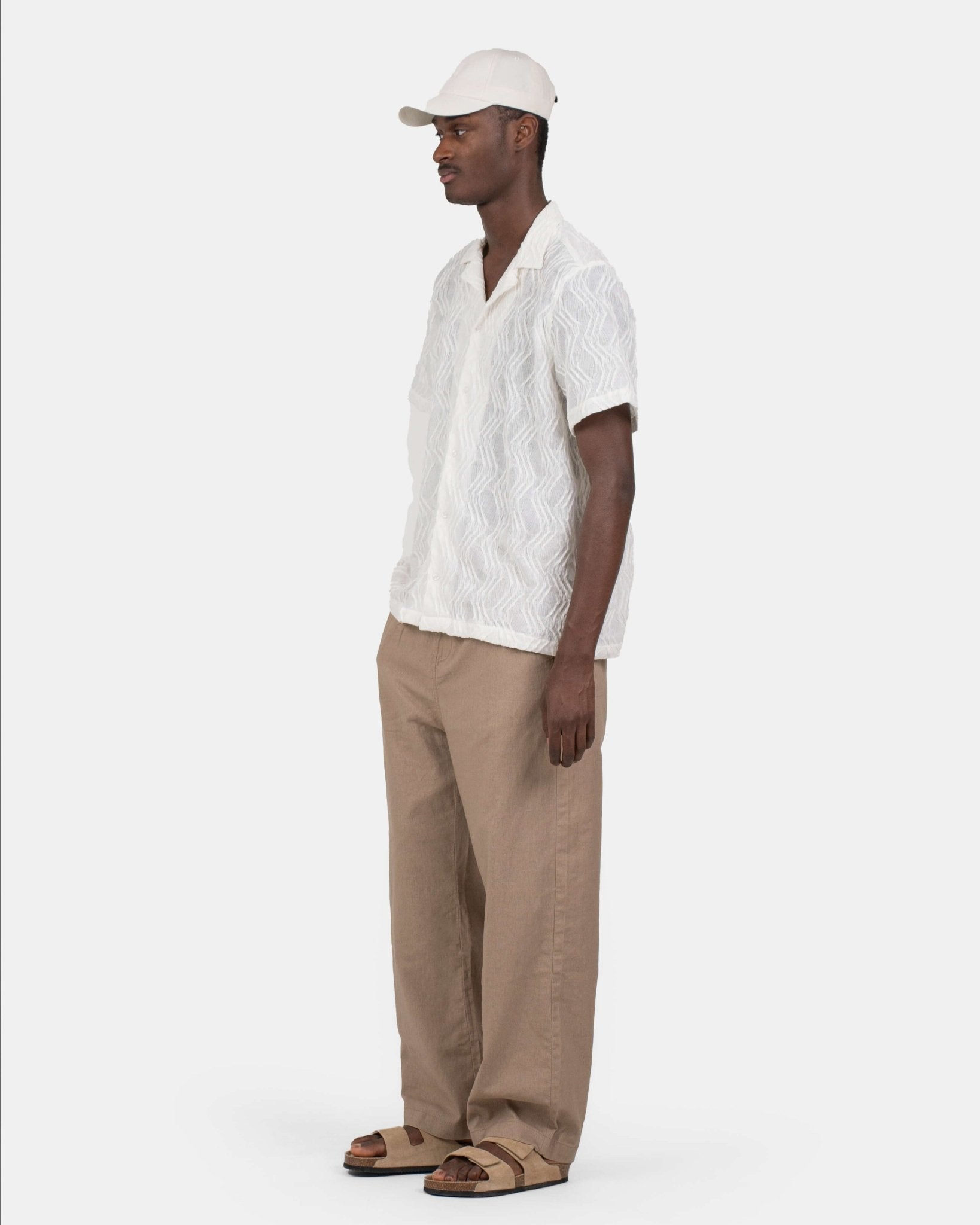 Baggy Hørbukser Mokka | Skagen - clothing.dk